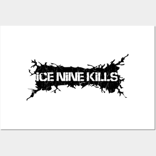 Black Distressed - Ice Nine Kill Posters and Art